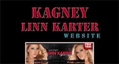 Desktop Screenshot of kagney-linnkarter.com